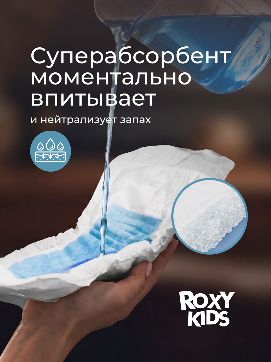 Прокладки послеродовые ROXY-KIDS Super Plus 38 см 10 шт. - фото 5