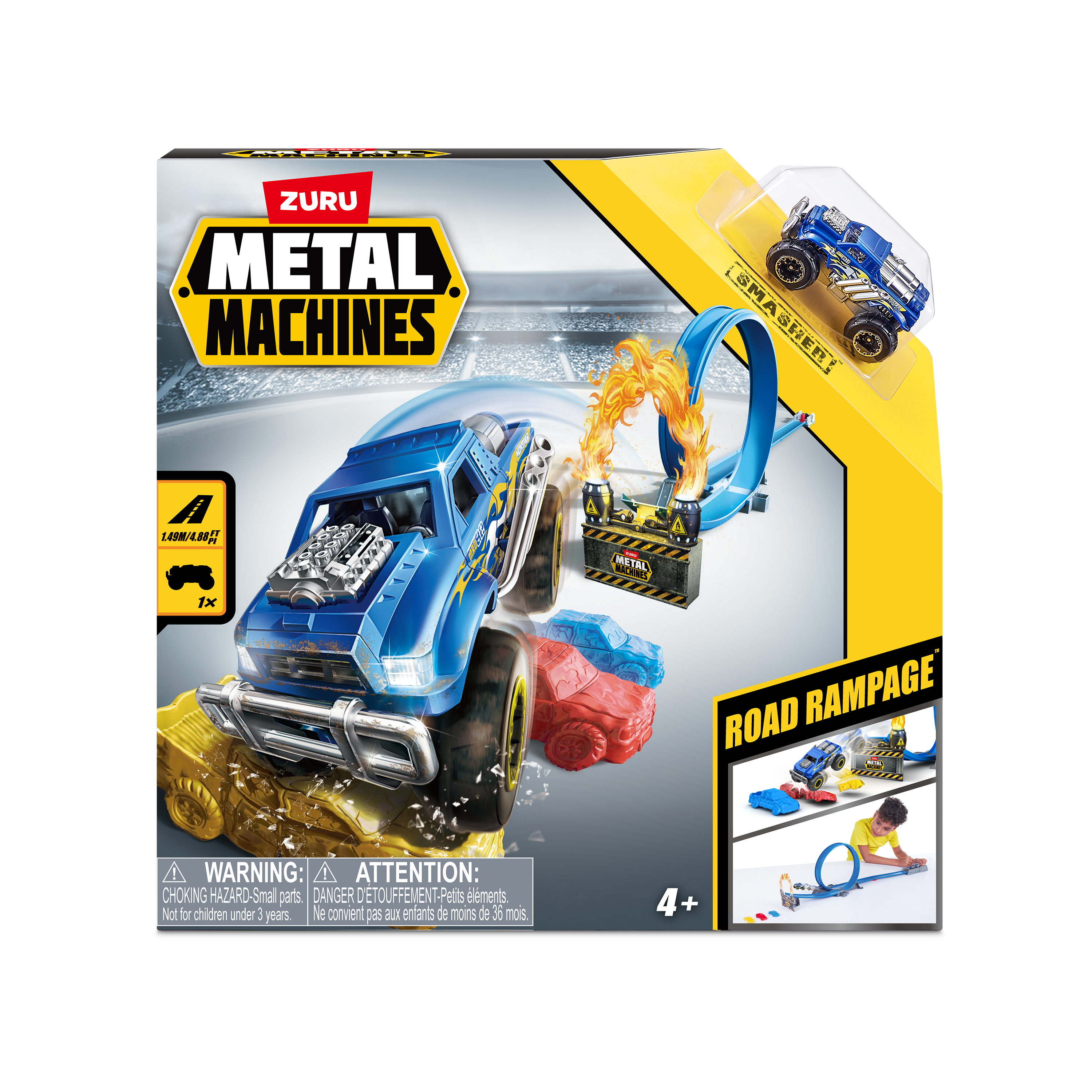 Трек Metal Machines Road Rampage 6701 - фото 10