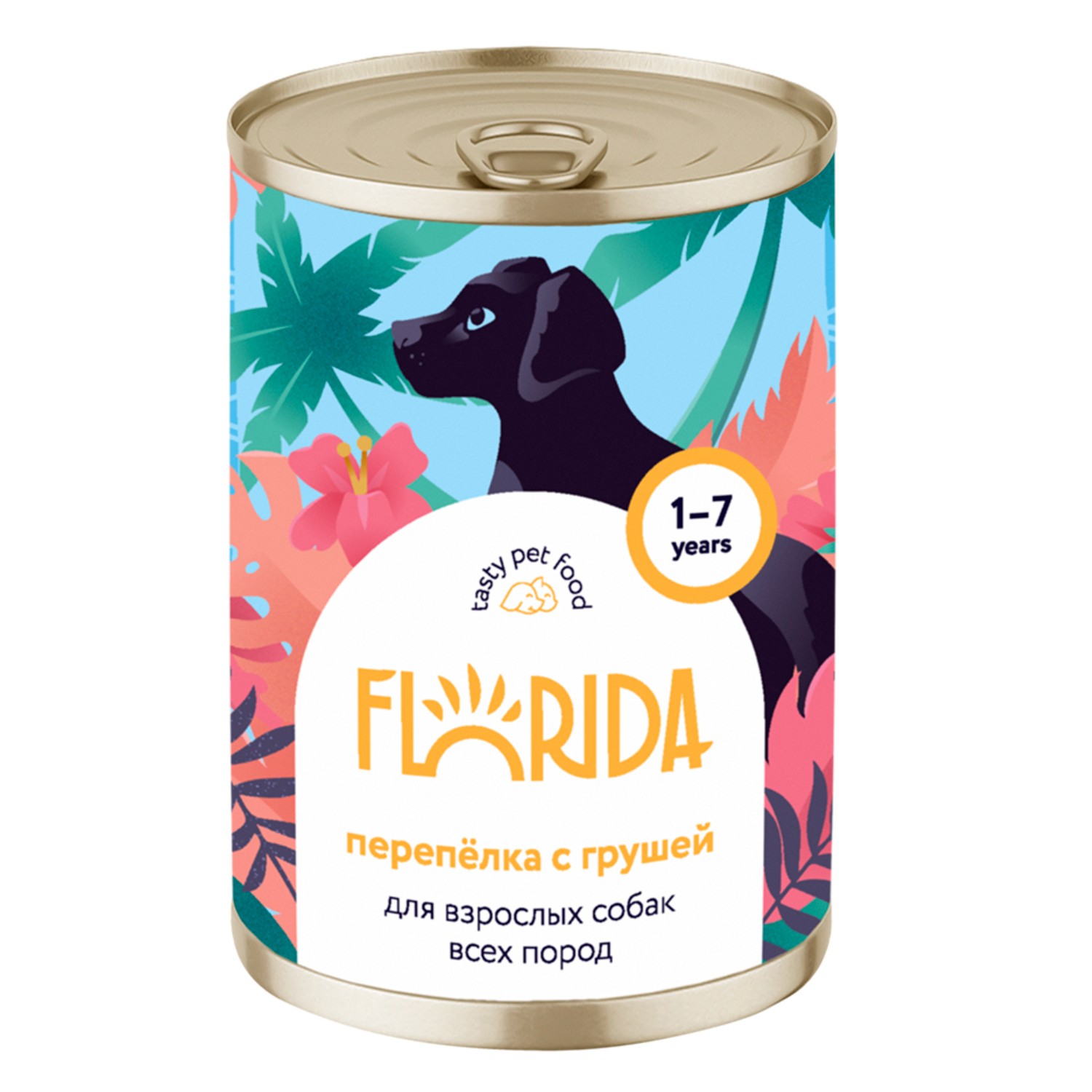 Корм для собак Florida 400г перепёлка-груша - фото 1