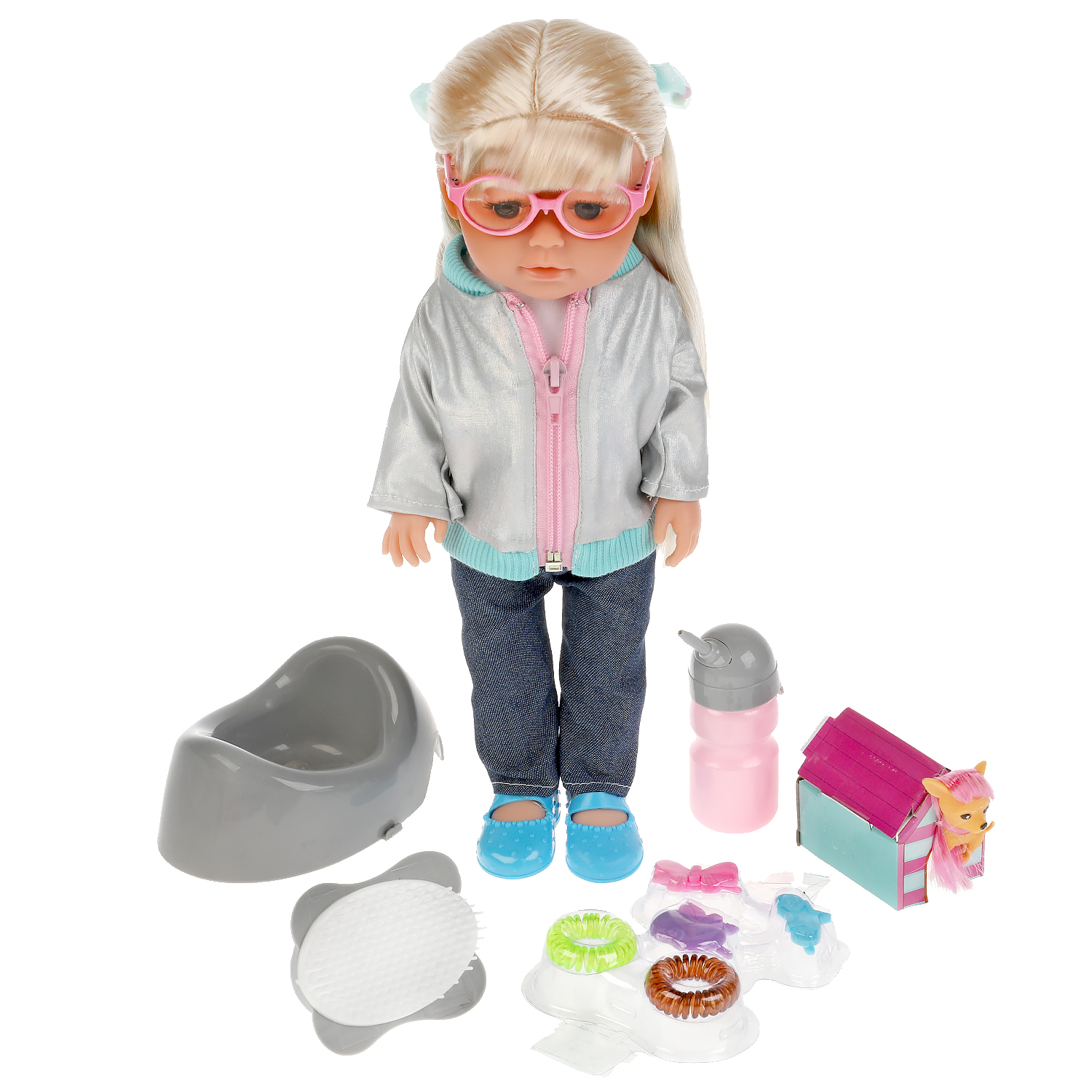 Кукла классическая Карапуз высота 35 см 306691 - фото 1