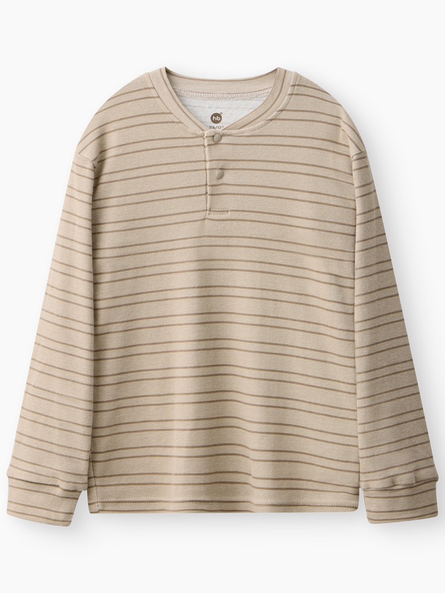 Лонгслив 2 шт Happy Baby 90140-1_beige(striped) - фото 2