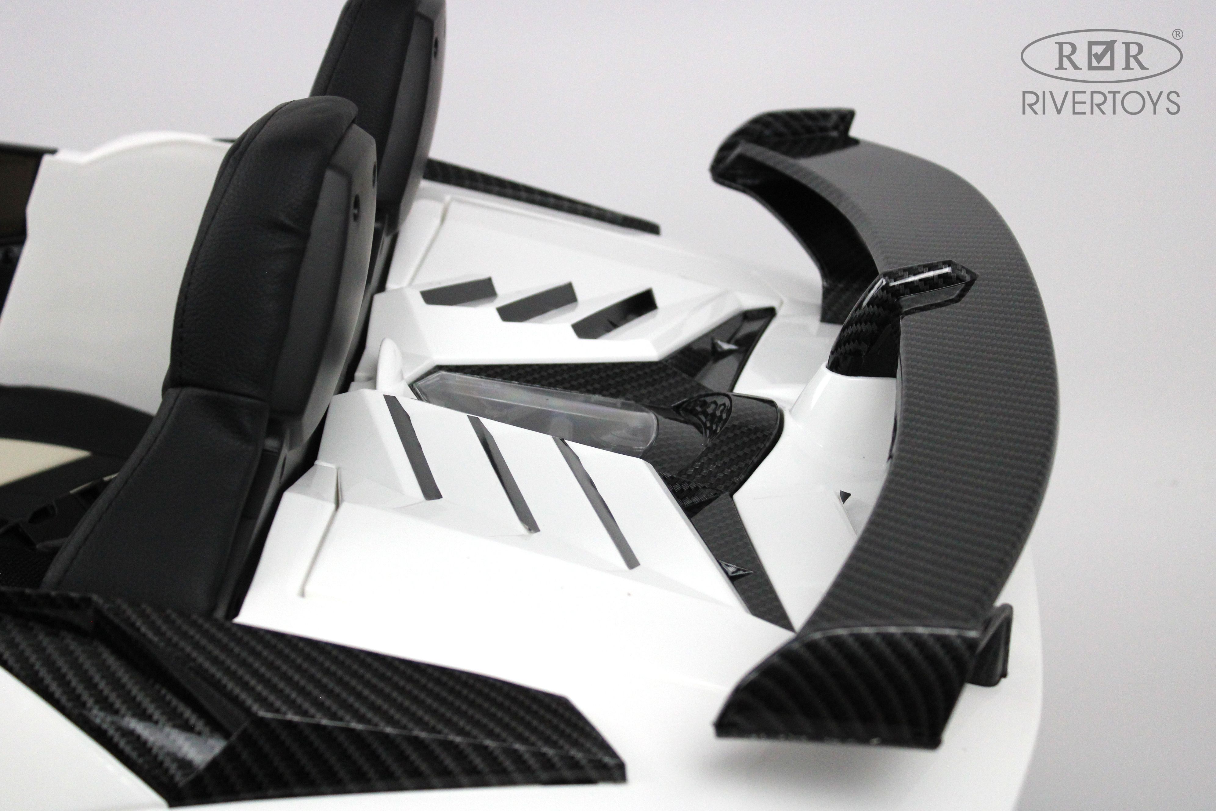 Электромобиль RIVERTOYS A111MP-WHITE С пультом ДУ - фото 17