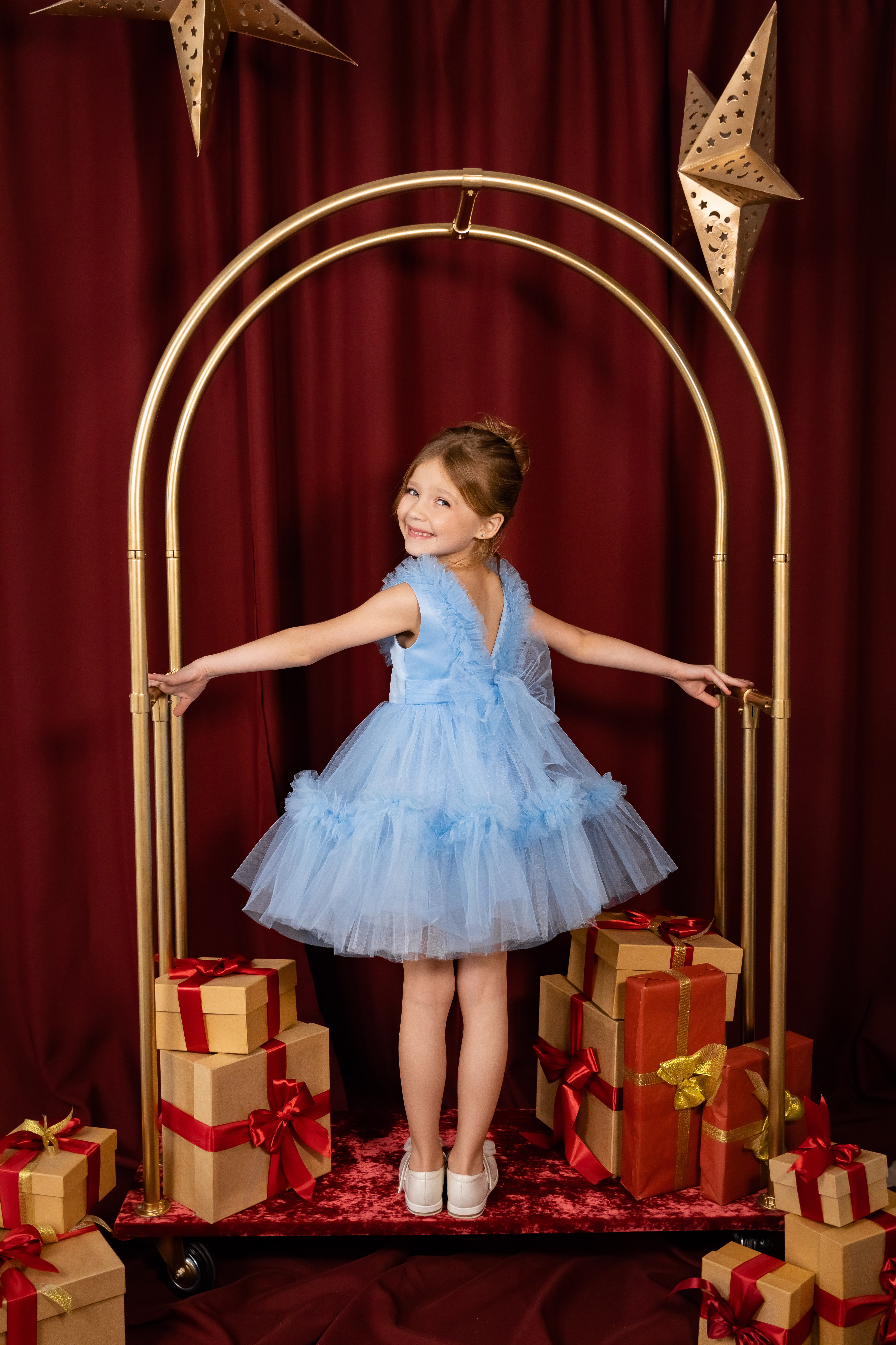 Платье ELLIE by Rina Kutz ПЛ-0925/голубой - фото 3