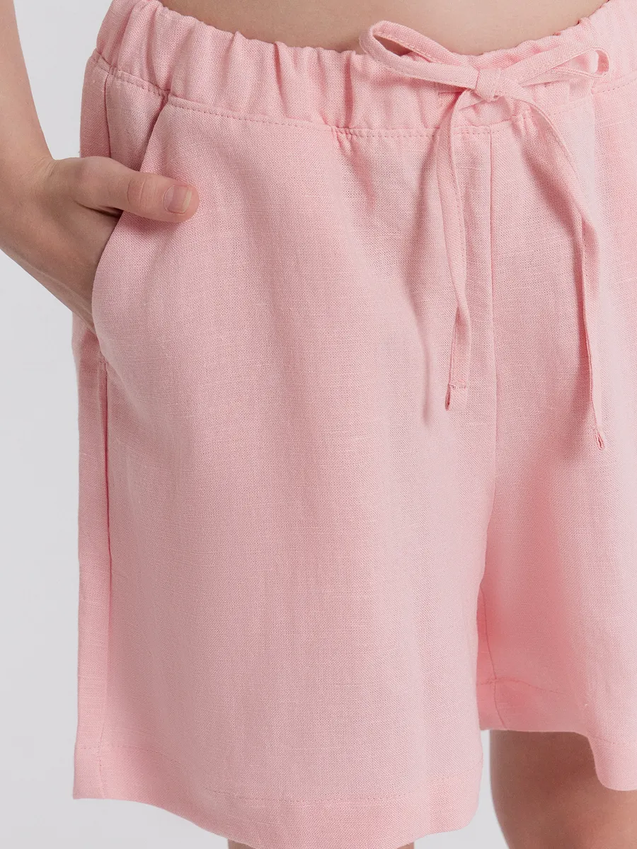 Шорты Mark Formelle (Марк Формэль) 137745/серебристо - розовый - фото 5