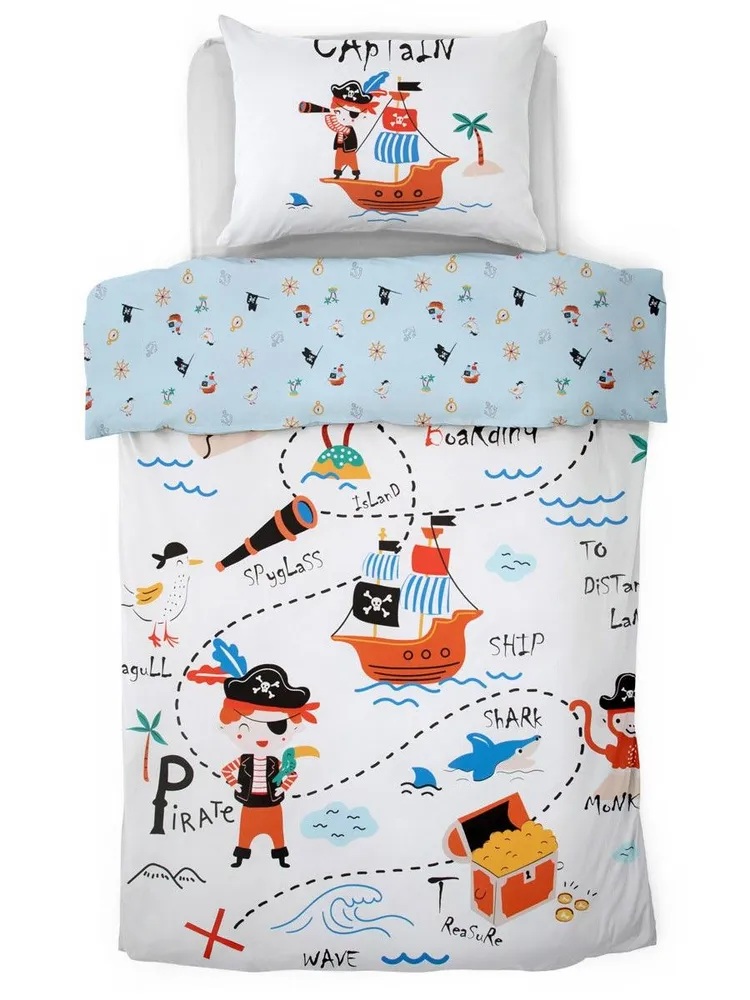 Комплект постельного белья askona kids Маленький капитан 2 предм. - фото 6