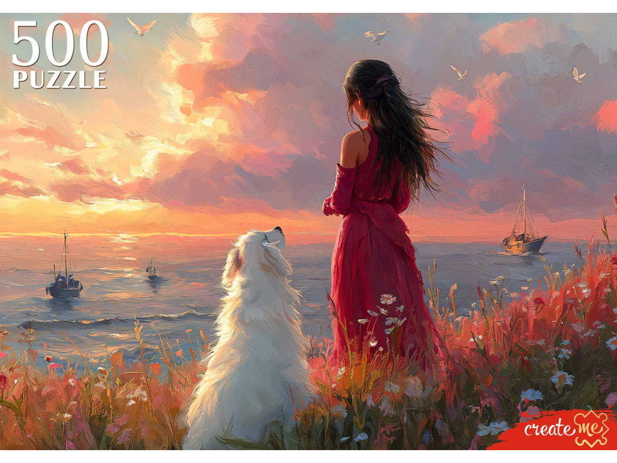 Пазл Рыжий кот классический - фото 1