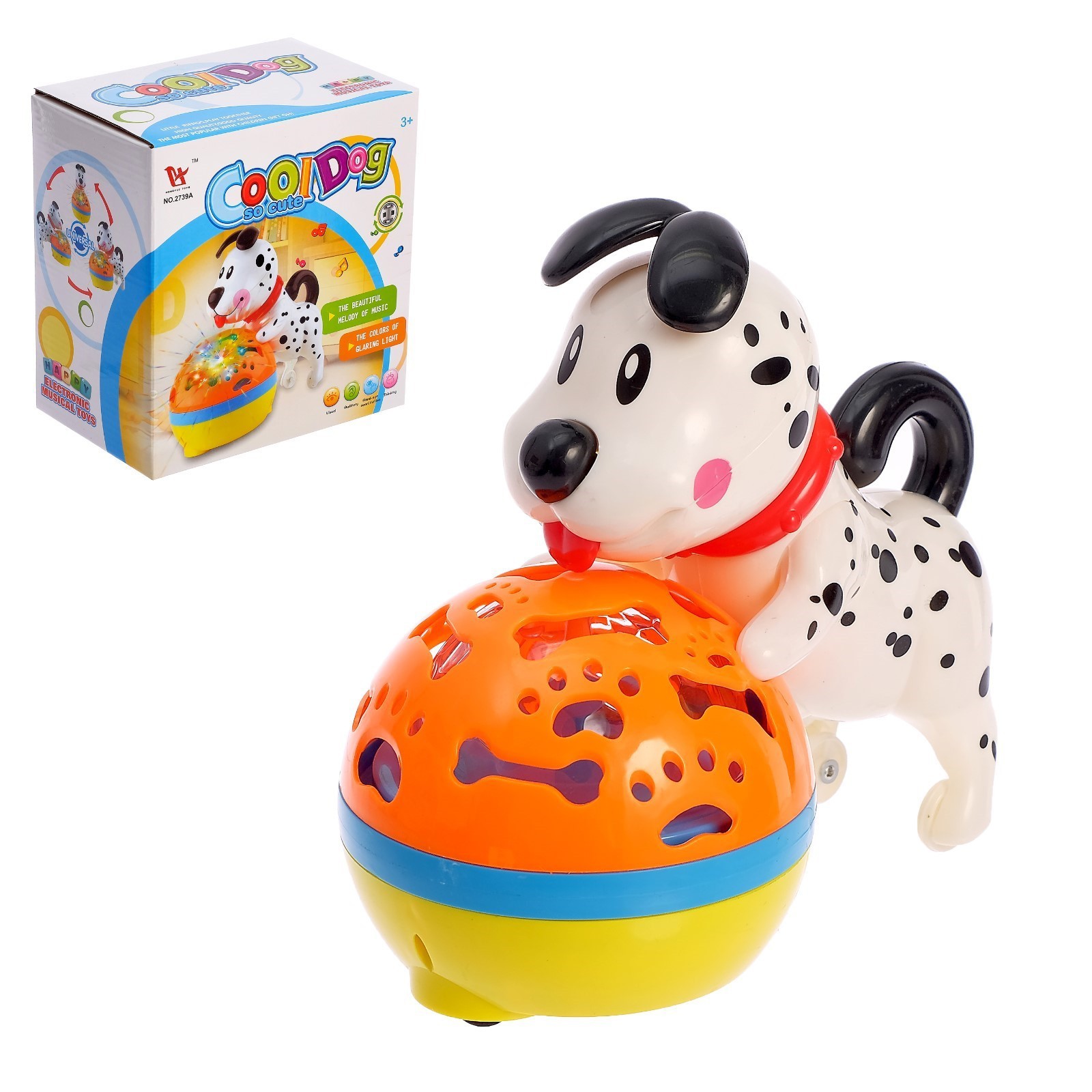 Игрушка IQ-ZABIAKA Игрушка музыкальная Далматинец - фото 2