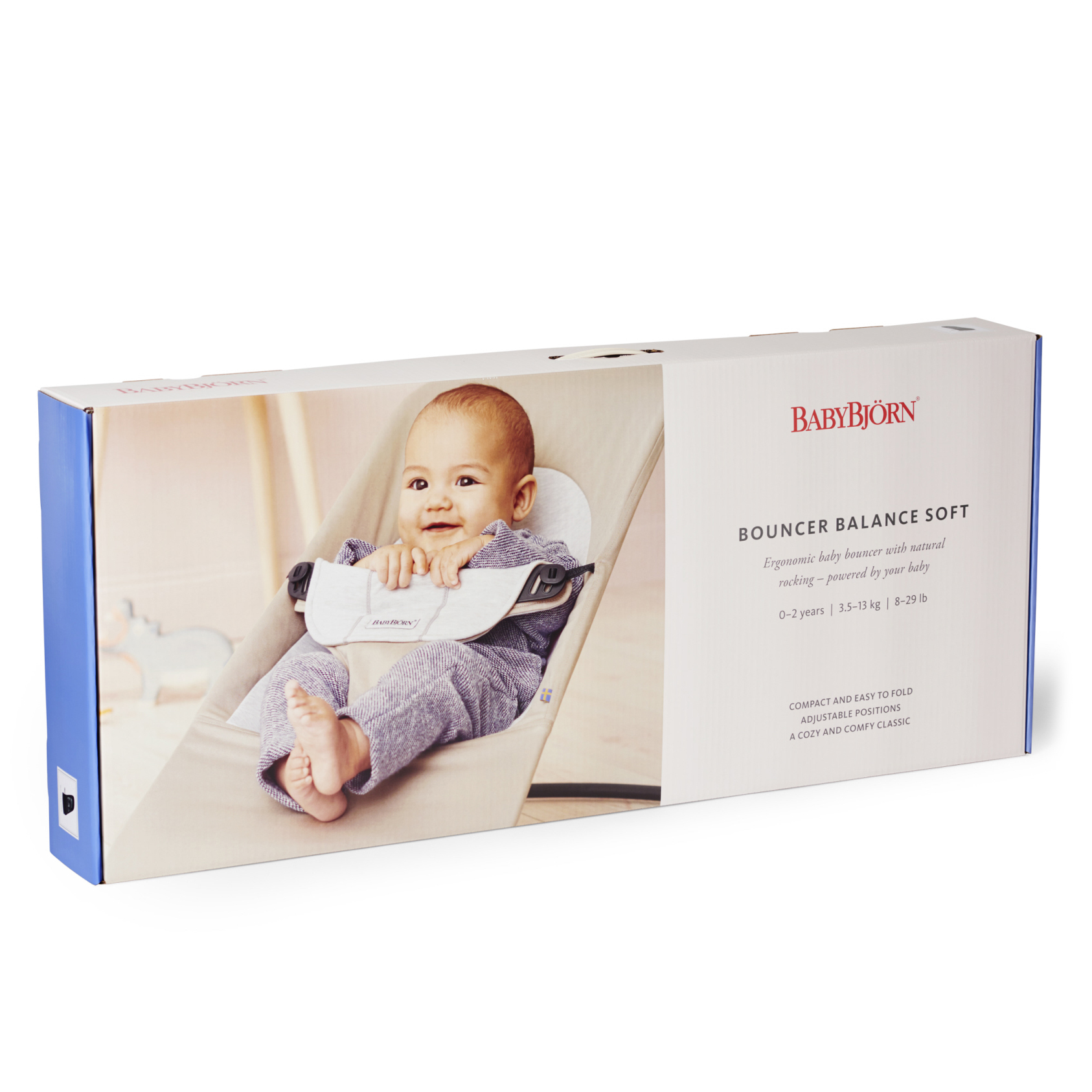 Кресло-шезлонг BabyBjorn Balance Soft Сotton Jersey 0050.83 - фото 2