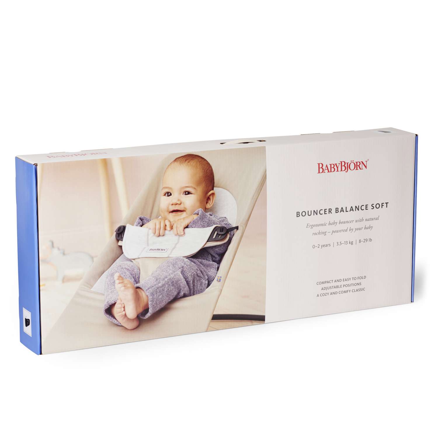 Кресло-шезлонг BabyBjorn Balance Soft Сotton Jersey 0050.83 - фото 2