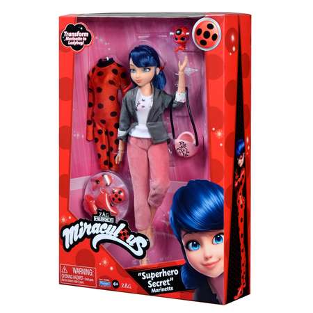 Кукла модельная Miraculous Тайный супергерой Маринет