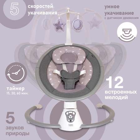 Электрокачели шезлонг Nuovita Mistero MS4