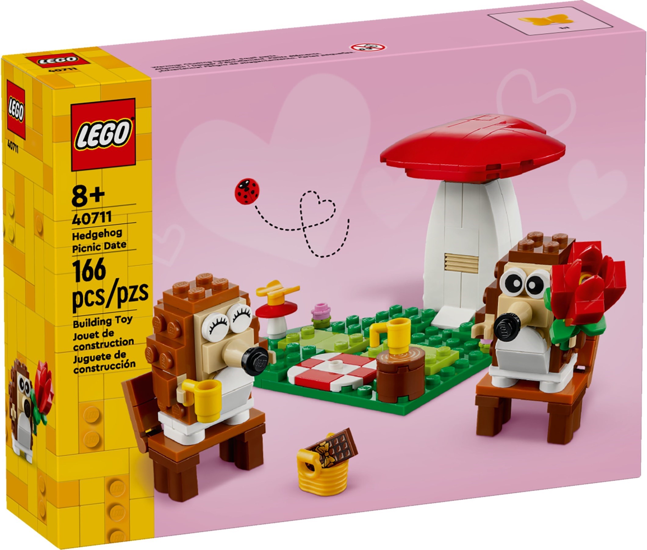 Конструктор LEGO BrickHeadz Свидание на пикнике с ежиком 166 дет. - фото 1