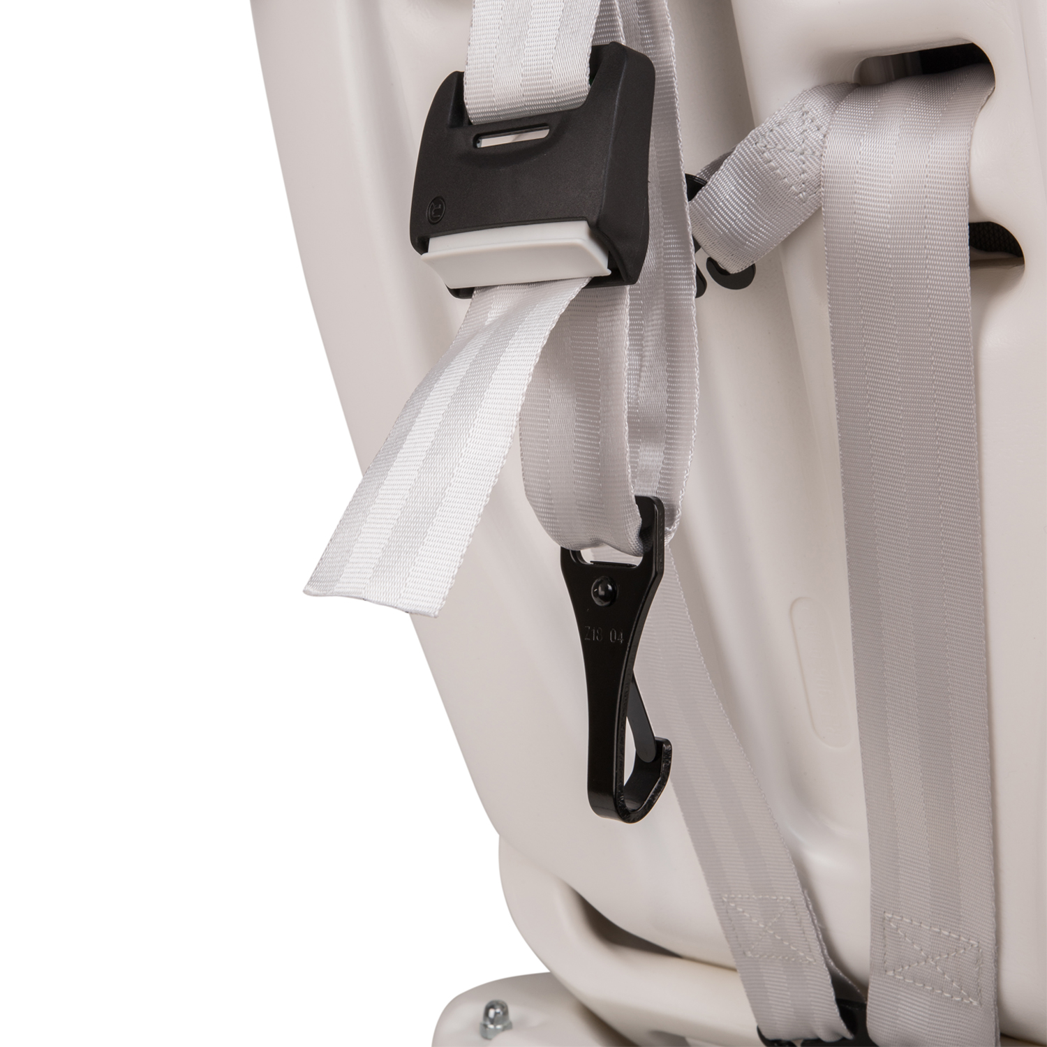 Автокресло Happy Baby Isofix 0+/1/2/3 (0-36 кг) серый - фото 19