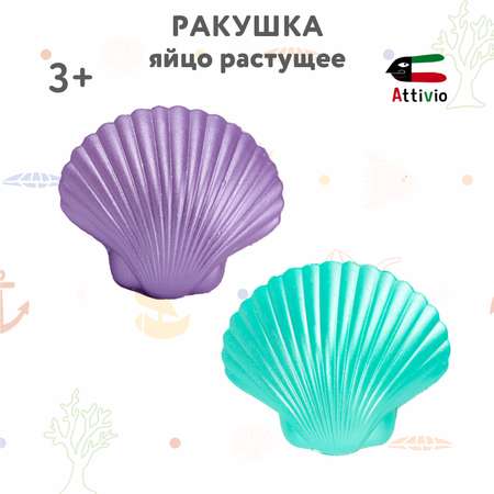 Набор для выращивания Attivio Яйцо растущее Ракушка в ассортименте