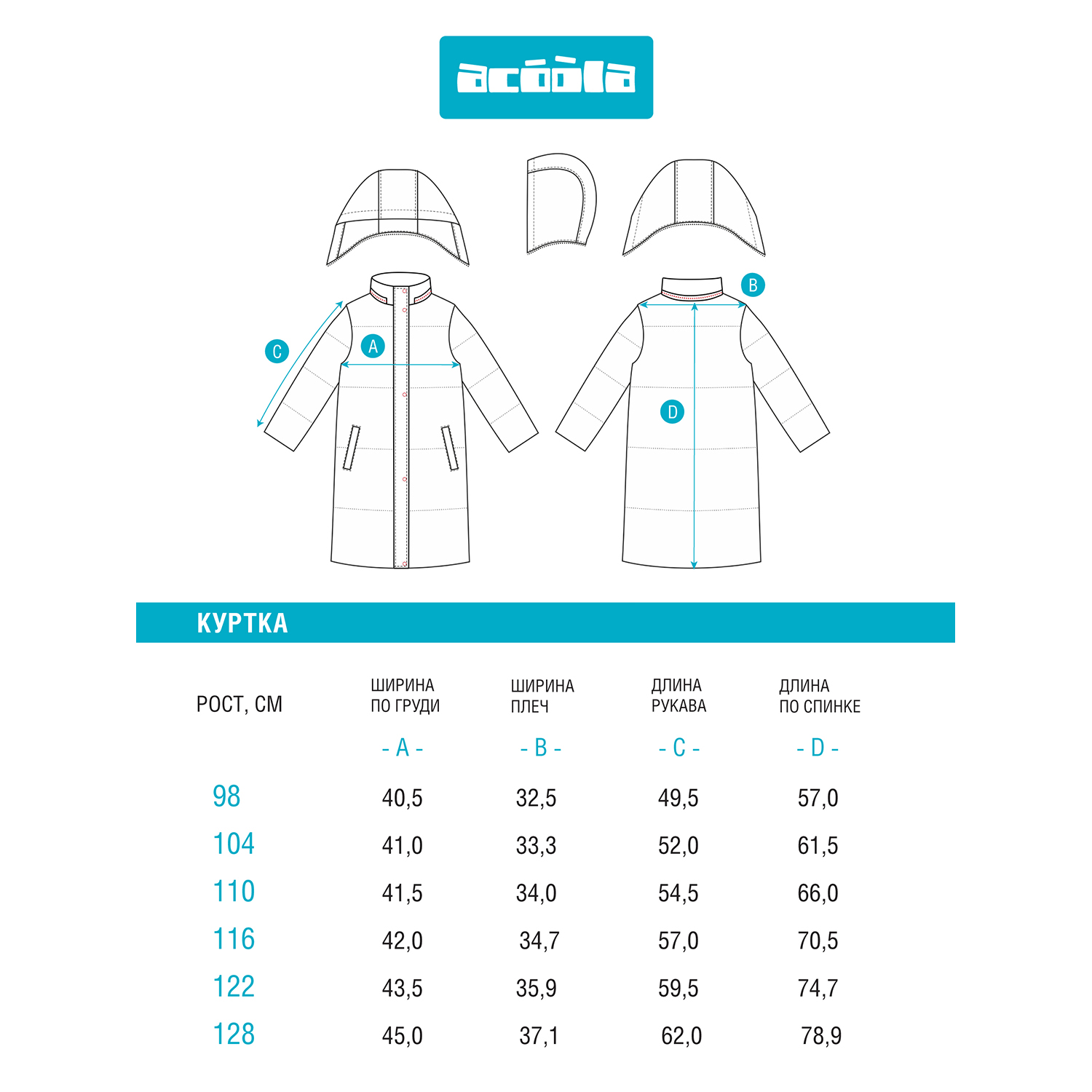 Пальто Acoola 20220610035_0066383 - фото 8