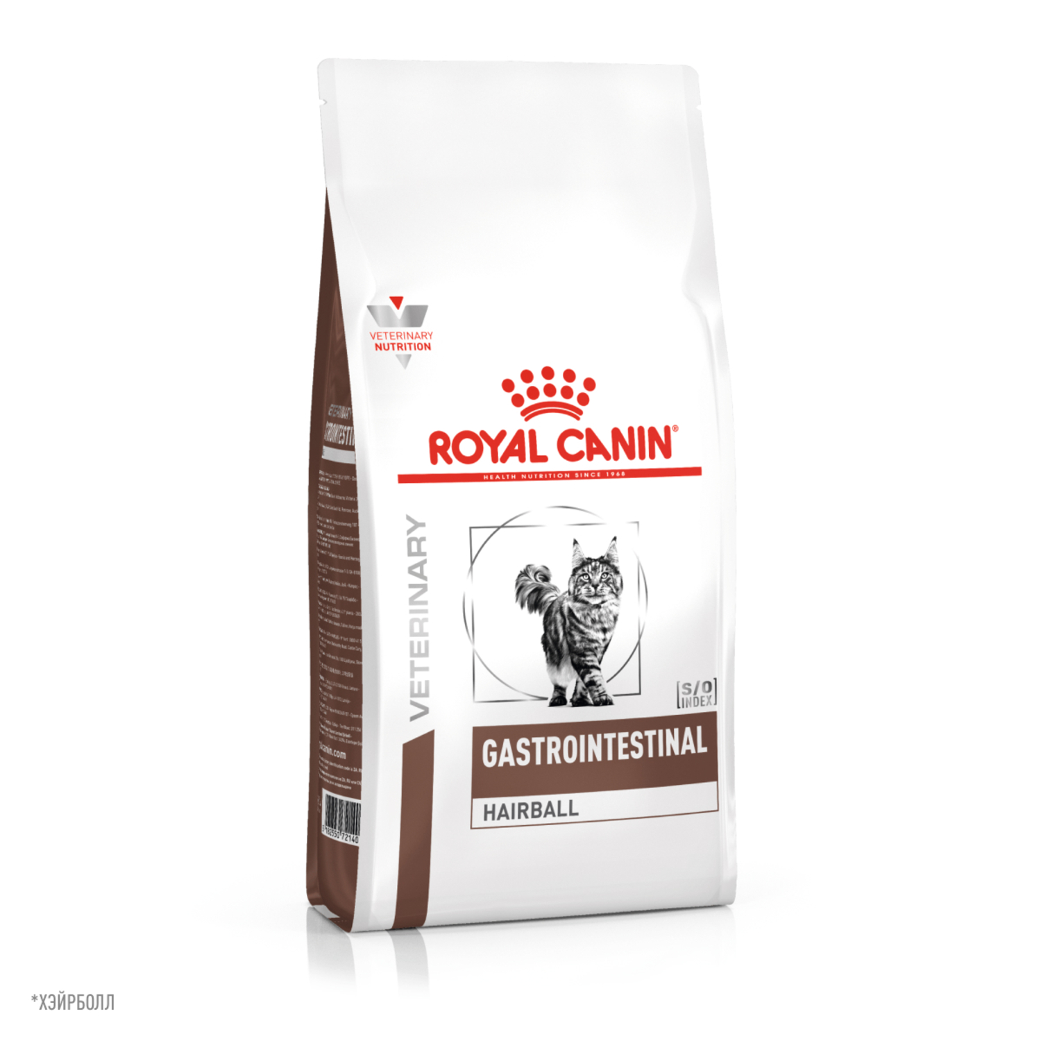 Корм для кошек ROYAL CANIN Gastrointestinal Hairball для профилактики образования волосяных комочков 350г - фото 9