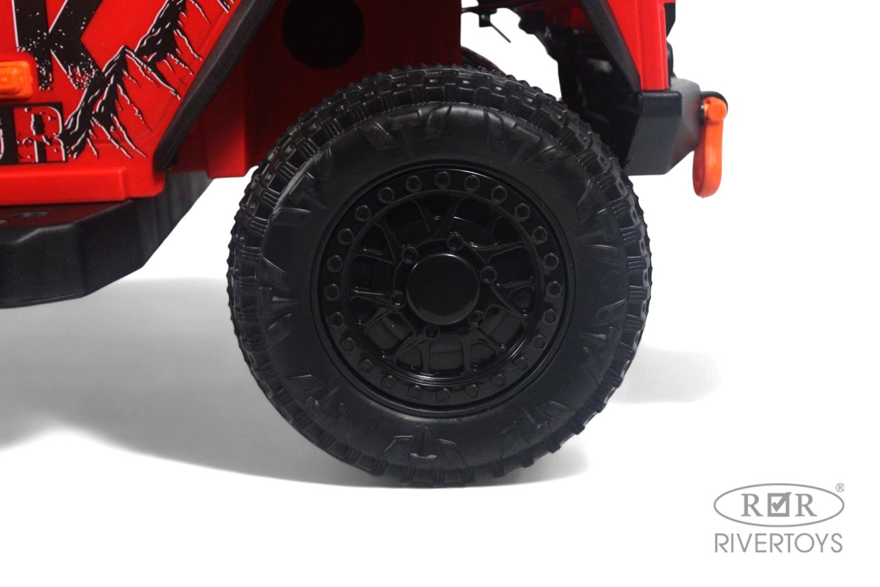 Электромобиль RIVERTOYS G009GG-RED С пультом ДУ - фото 5