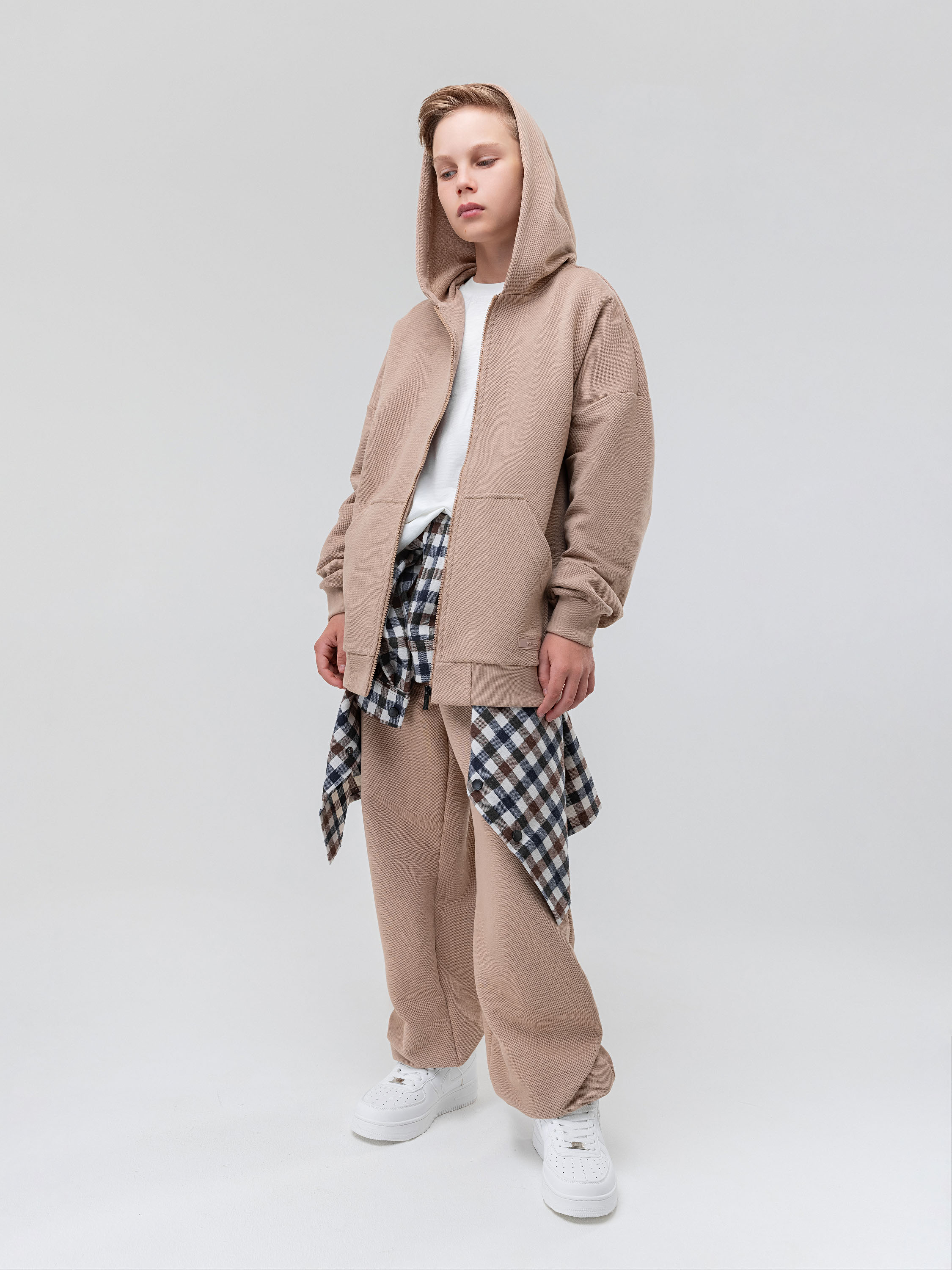 Костюм спортивный Bodo 46-164MU_какао - фото 1