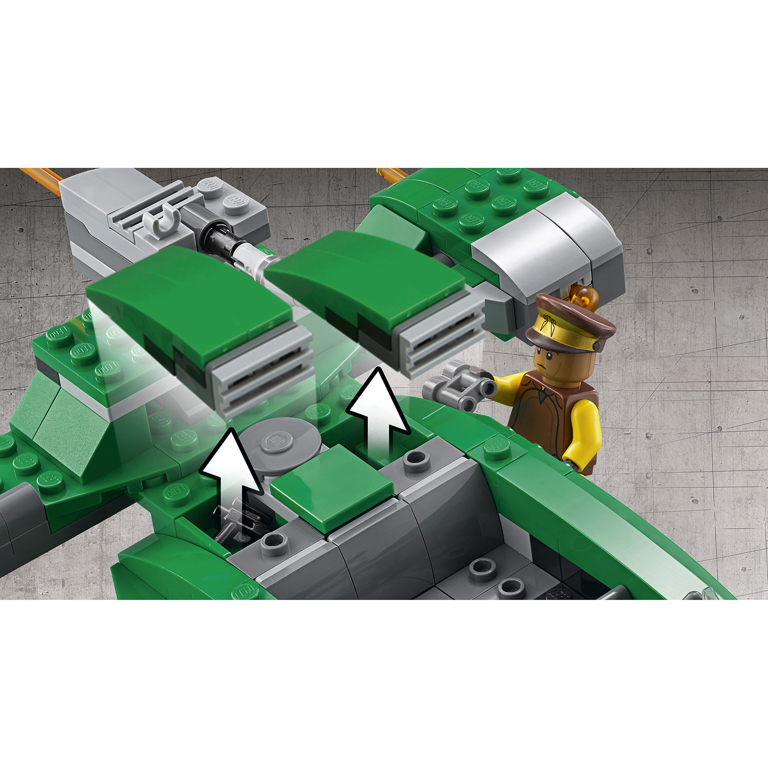 Конструктор LEGO Star Wars Флэш-спидер блочный - фото 7