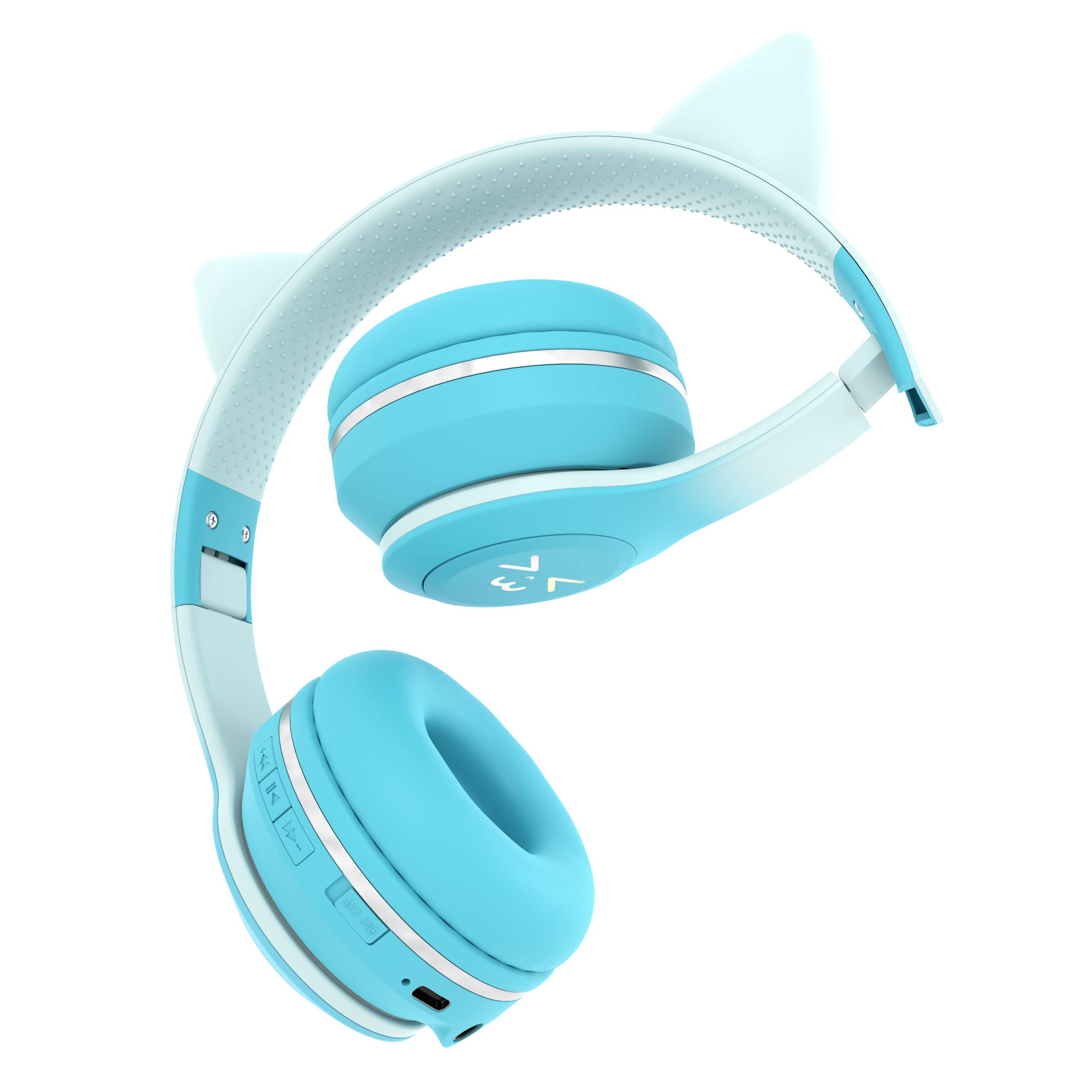 Детские наушники More Choice HW25kids Turquoise - фото 11