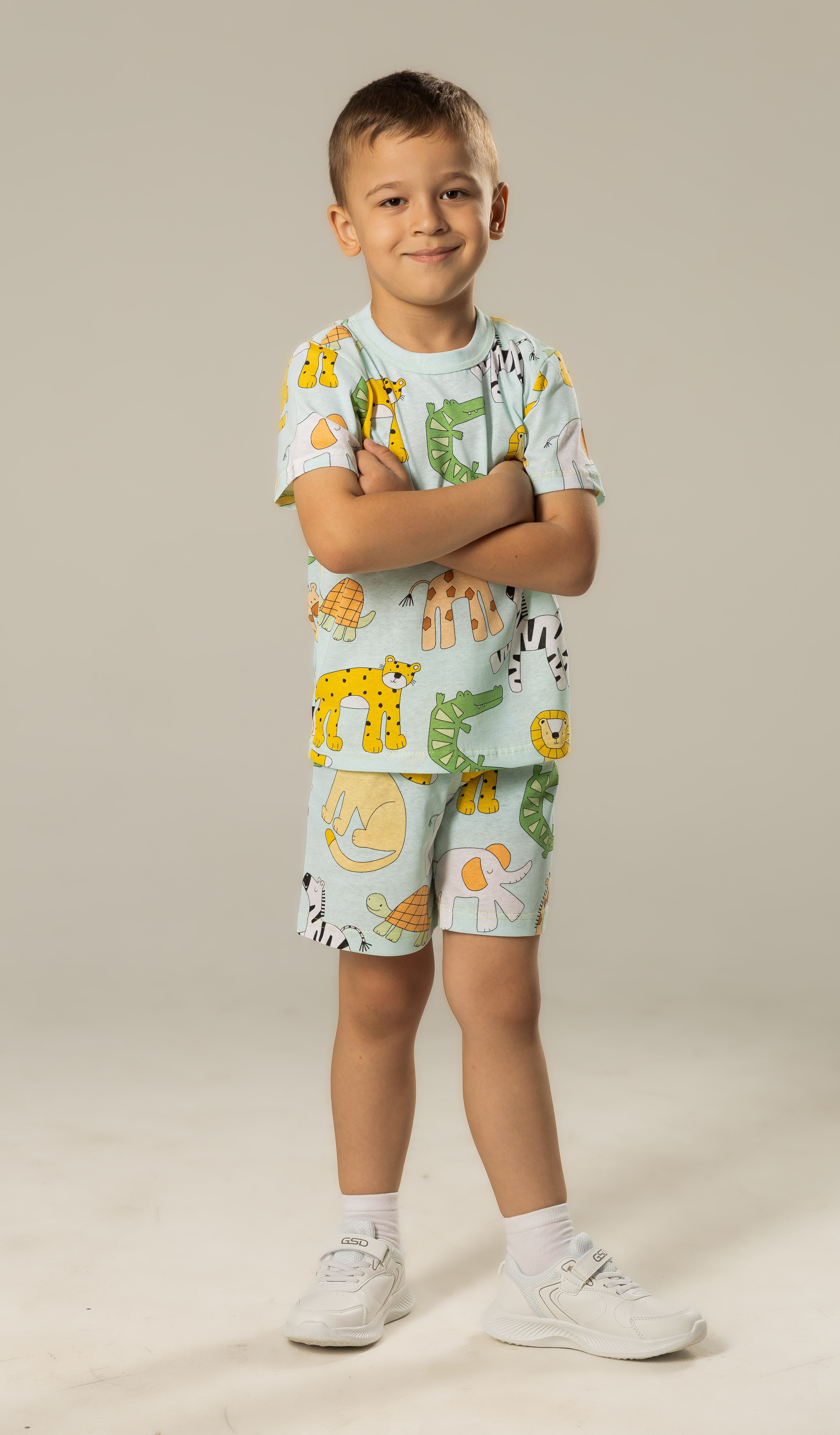 Футболка и шорты ОПТОВИЧКОФФ ФШ7027 - фото 3