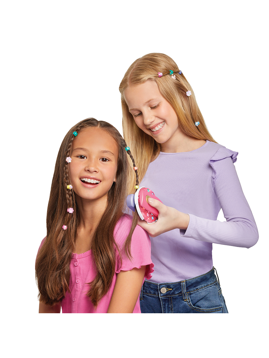 Набор для творчества Make it Real плетение Создай украшения для волос - фото 9