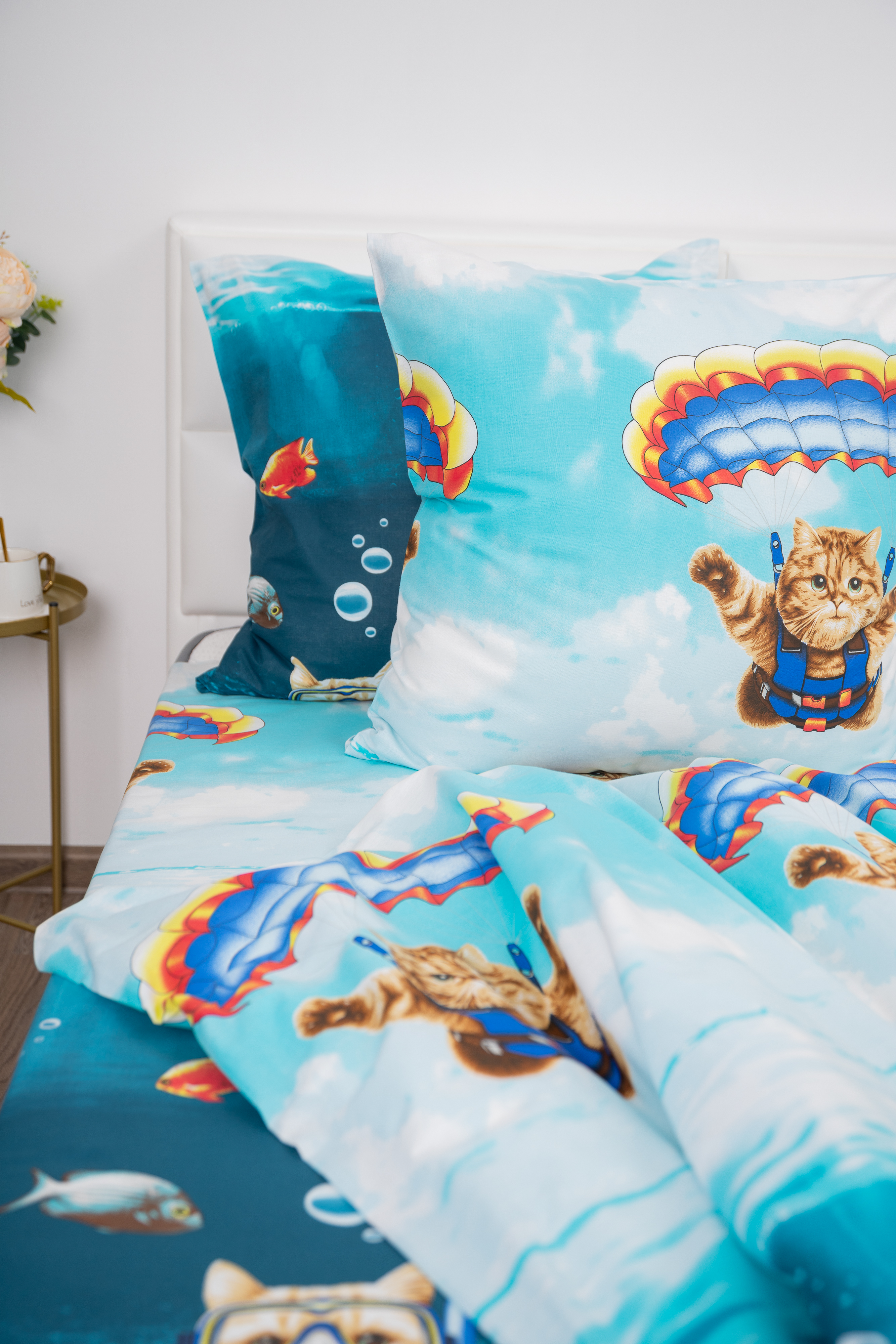 Комплект постельного белья MILANIKA Экстремалы полутораспальный 3 предм. - фото 6