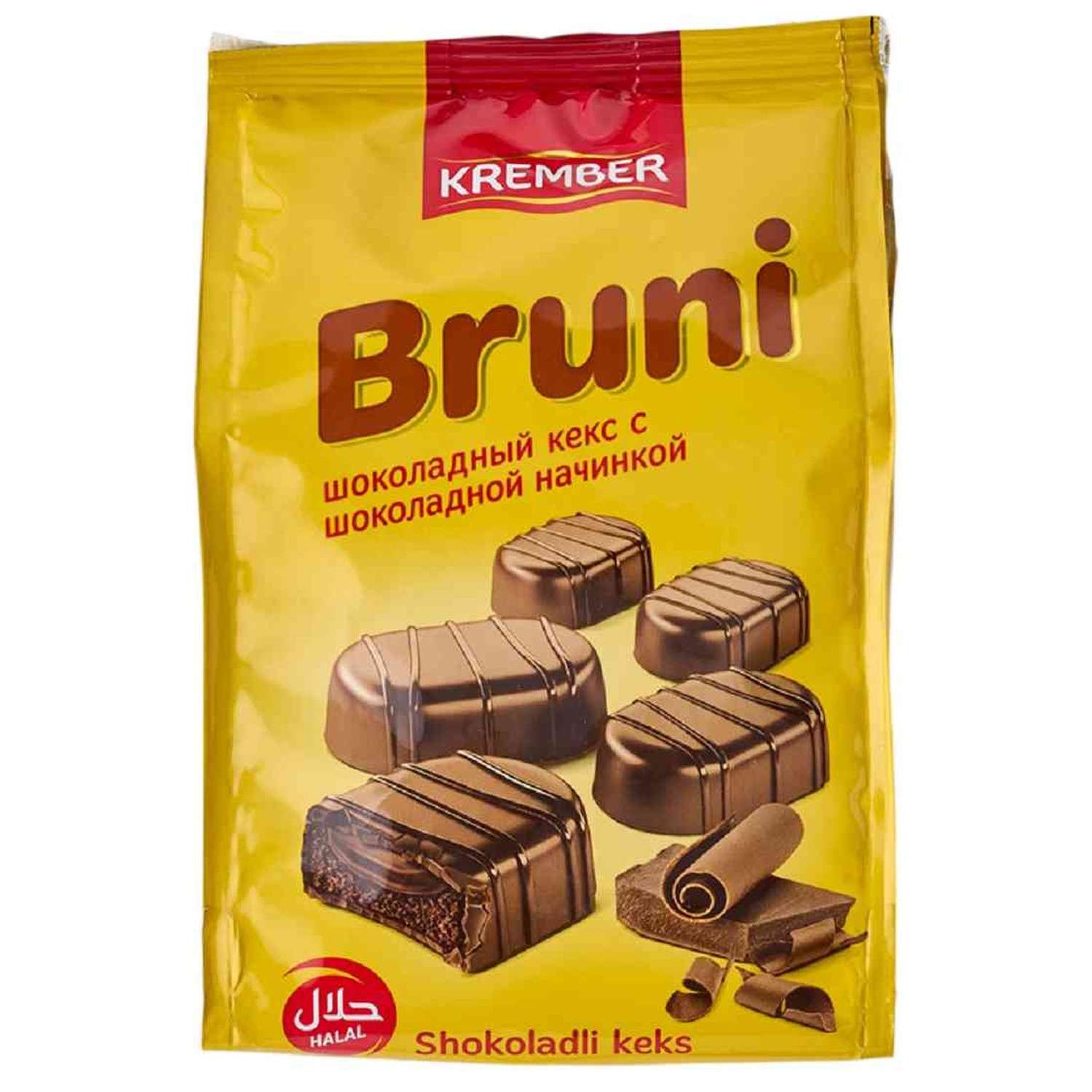 Кекс глазированный Krember с начинкой со вкусом шоколада 190г - фото 1