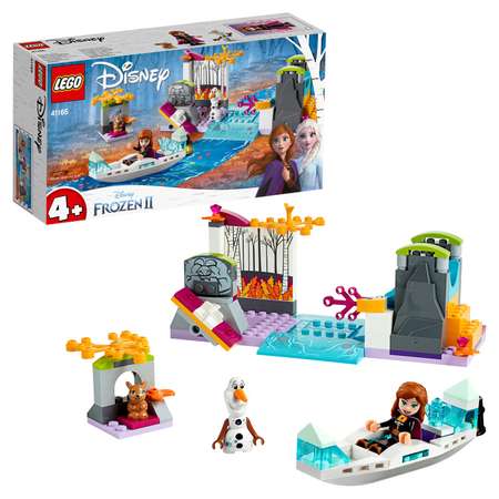 Конструктор LEGO Disney Princess Экспедиция Анны на каноэ блочный