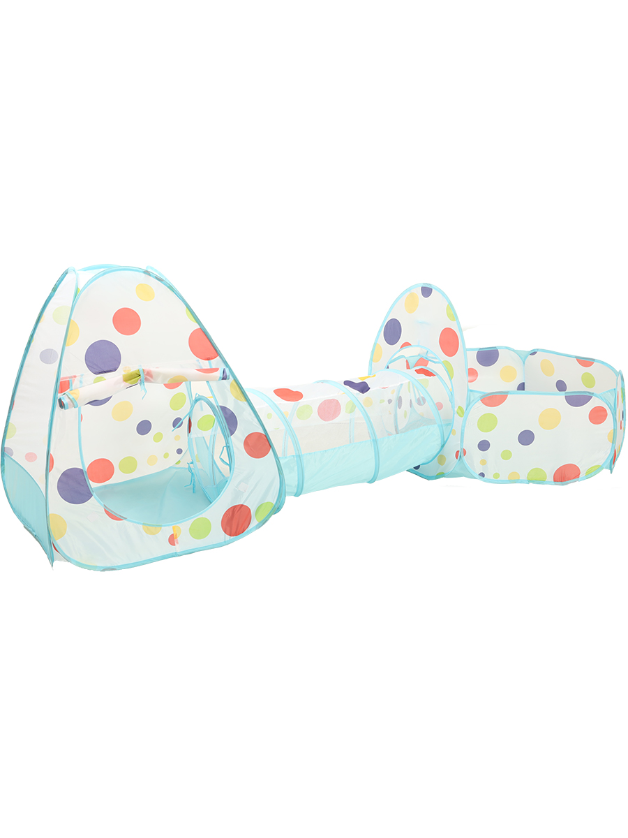 Палатка игровая Рыжий кот С туннелем / 290х120х96см / Арт. YS0411892 - фото 1