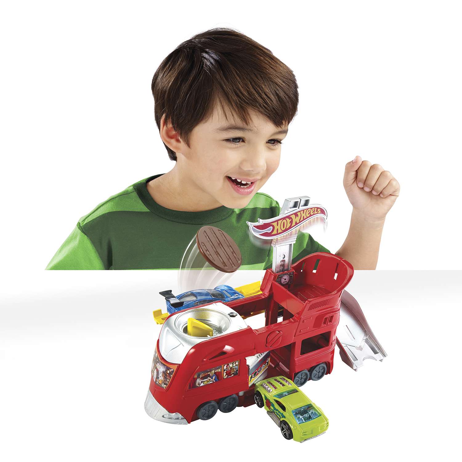 Трек Hot Wheels трансформирующийся в ассортименте DWK99 - фото 13