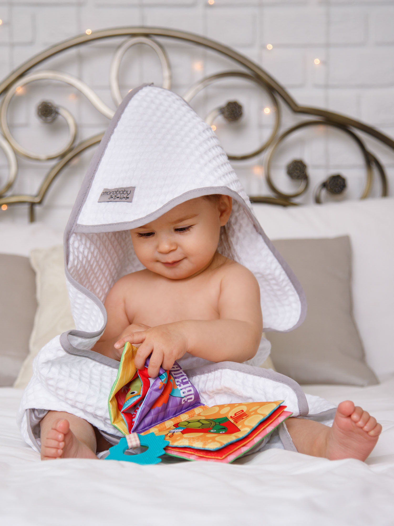Прорезыватель Amarobaby Soft Book в ассортименте - фото 16
