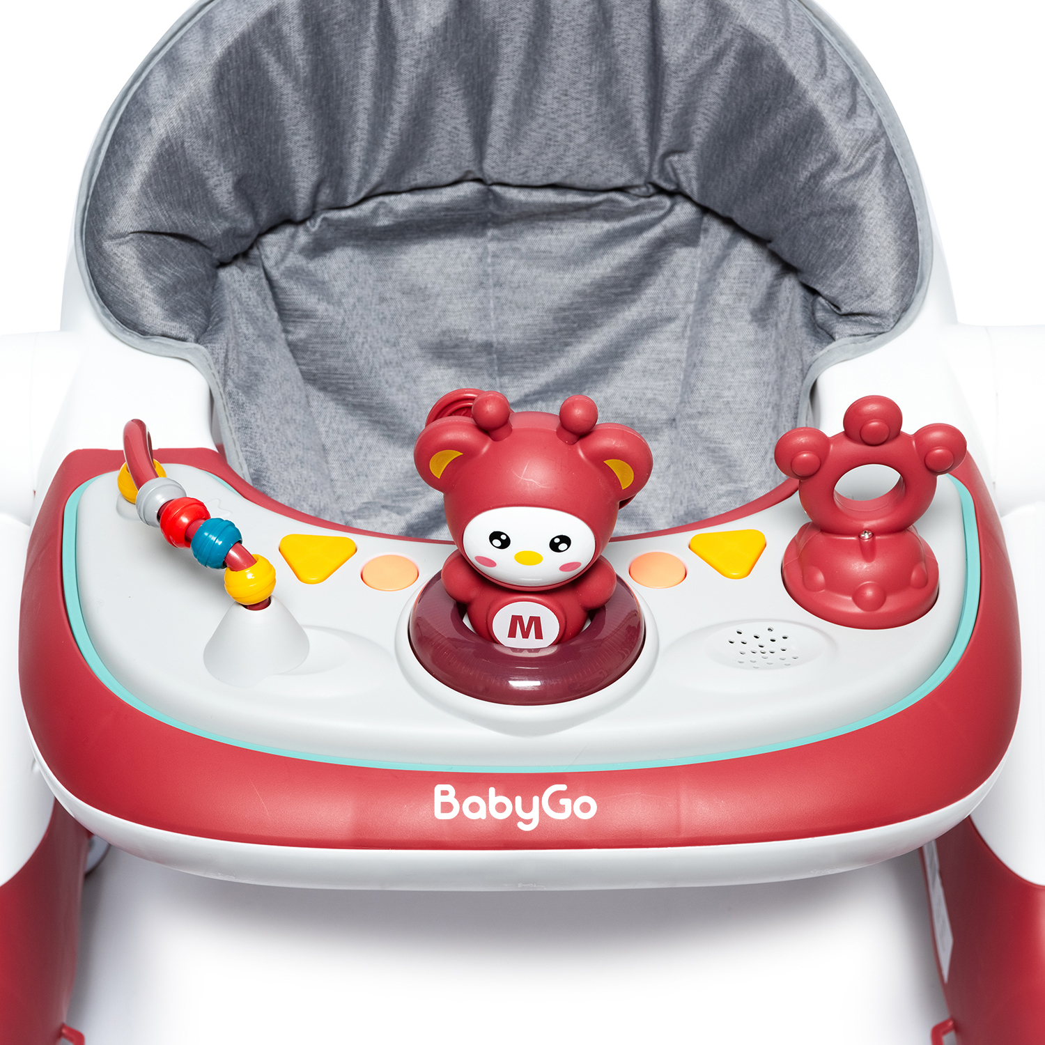 Ходунки BabyGo Easy Walk Red красный - фото 6