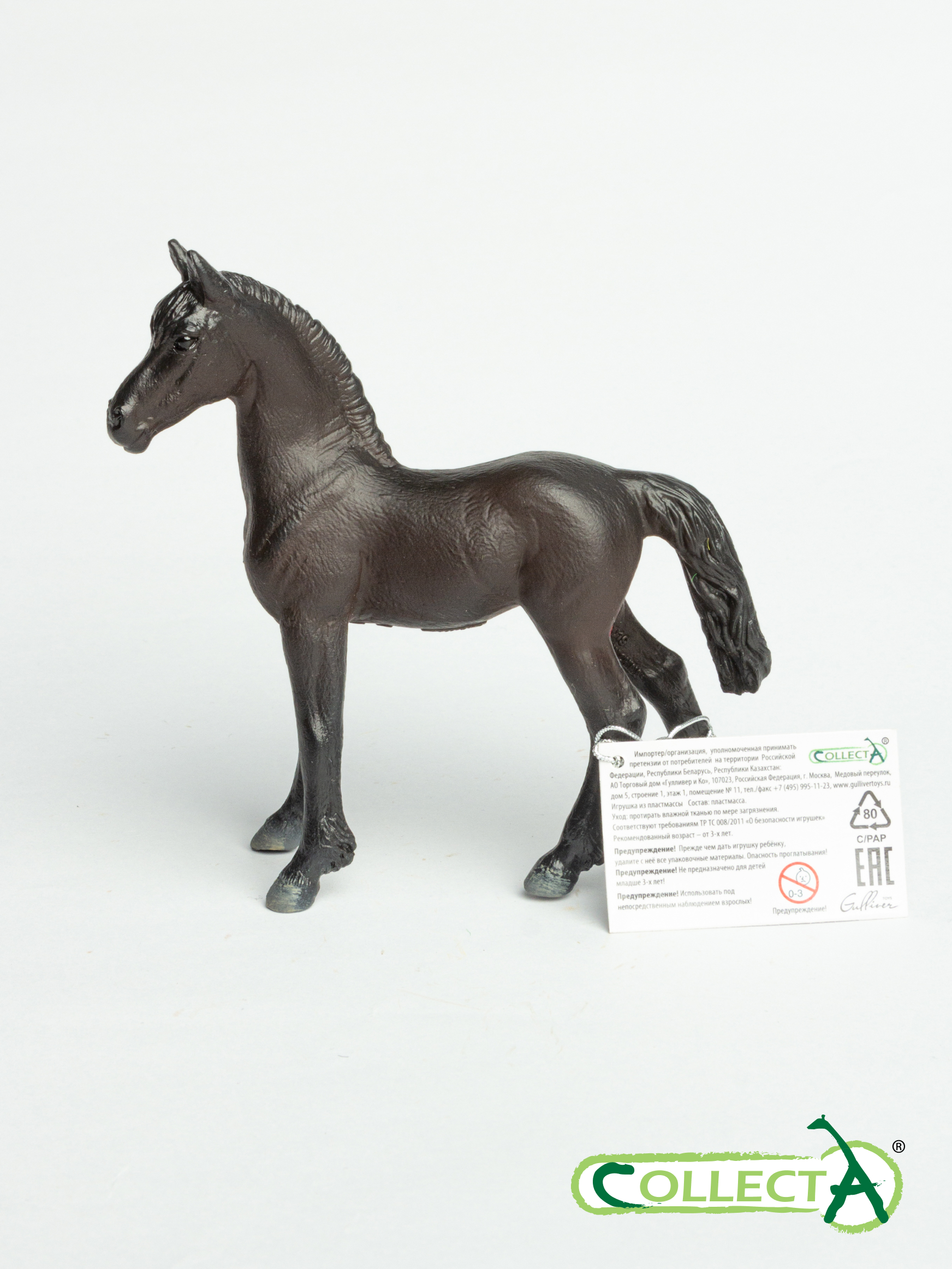 Фигурка Collecta Жеребёнок Фризской лошади - фото 10
