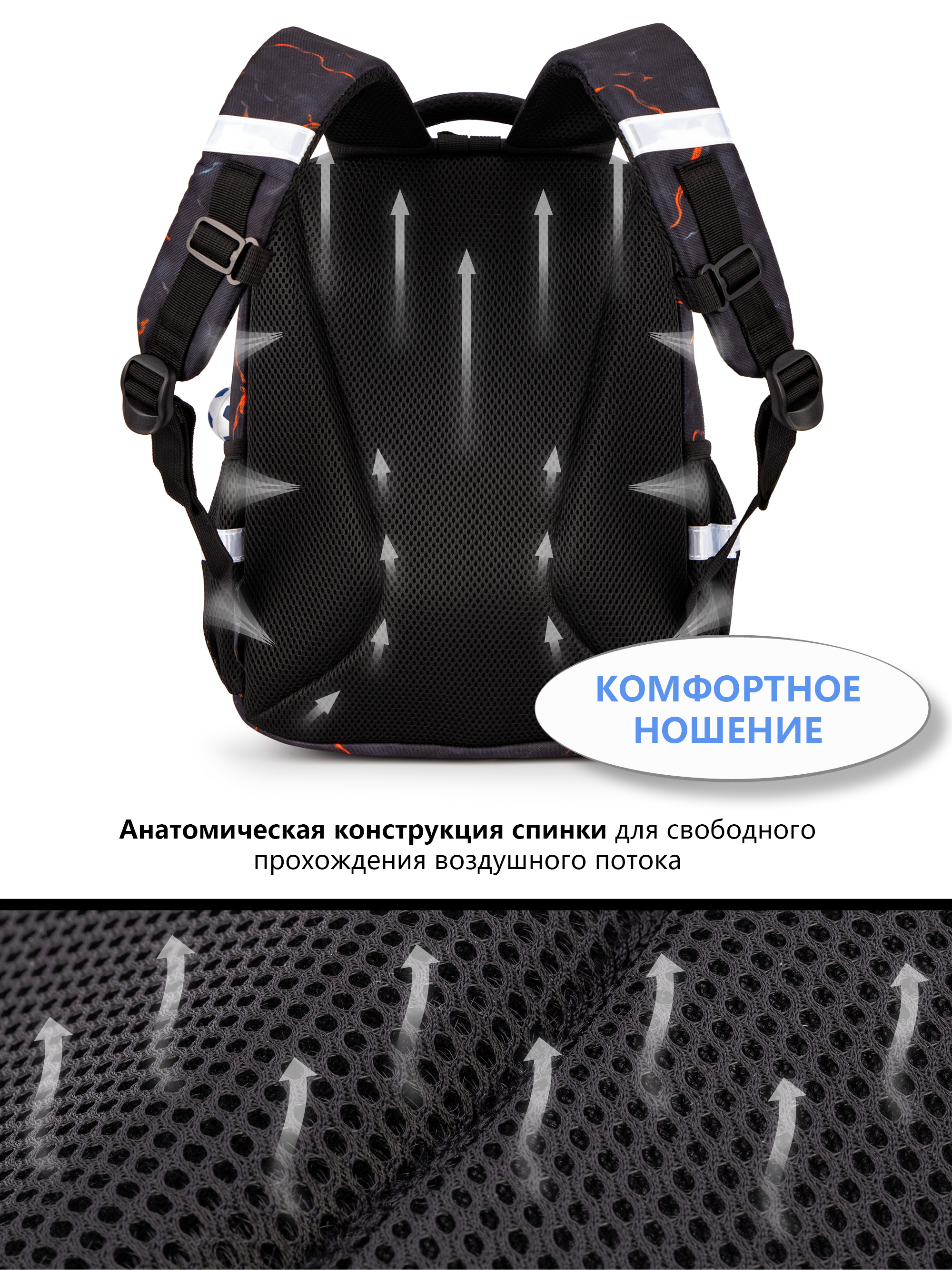 Рюкзак School Standard первокласснику набор 4 в 1 - фото 11