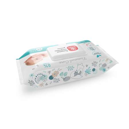 Влажные салфетки BabyGo 64 шт.