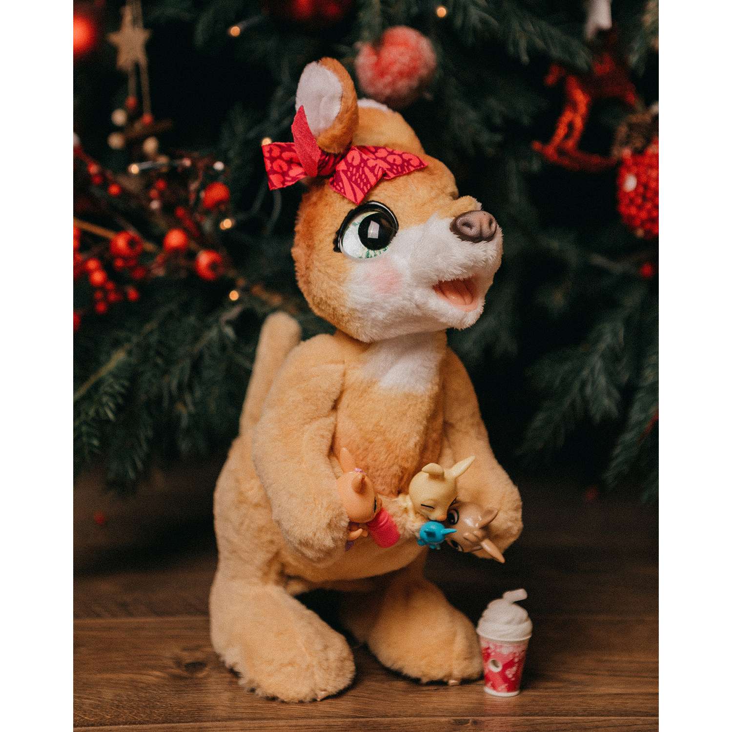 Игрушка мягкая FurReal Friends кенгуру Джози и ее малыши - фото 11