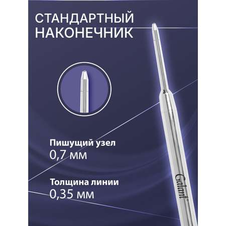 Ручка шариковая Galant 5 шт.