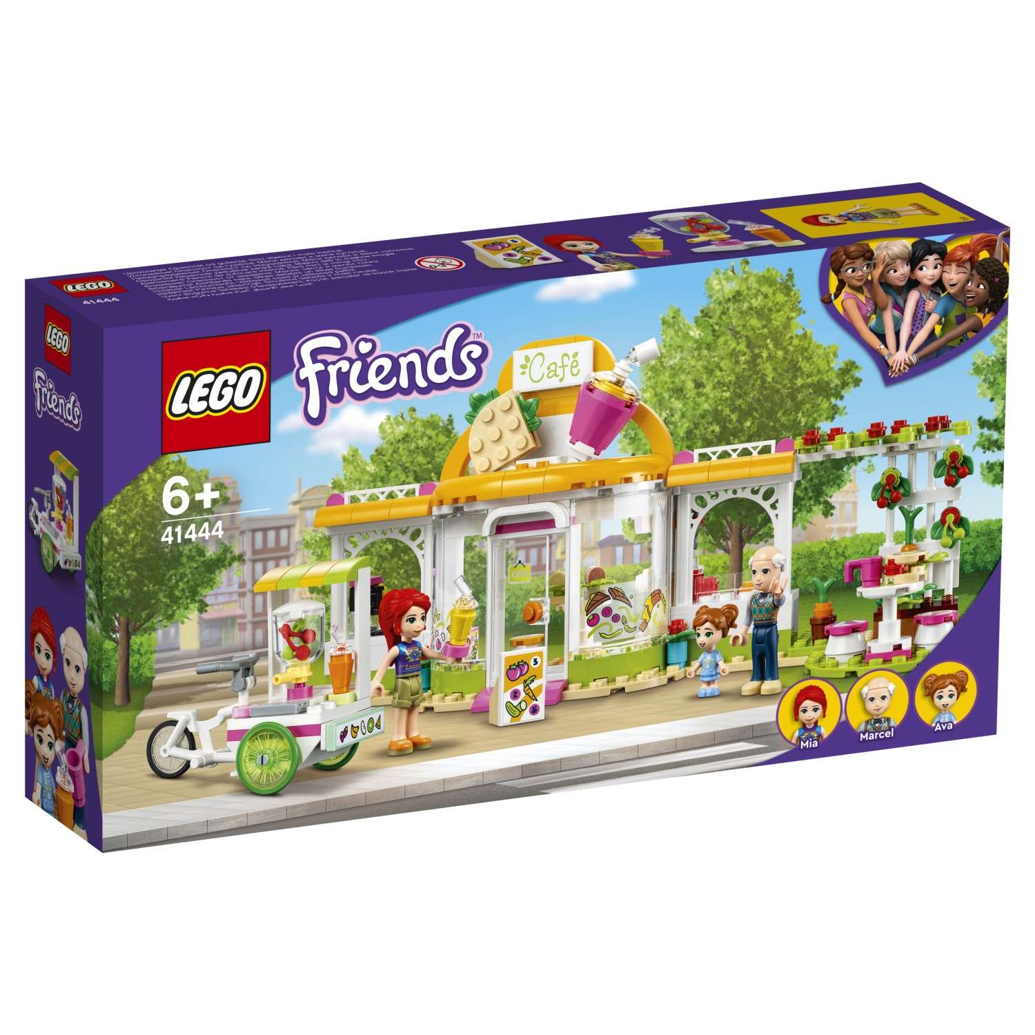 Конструктор LEGO Friends Кафе Хартлейк-Сити блочный - фото 2