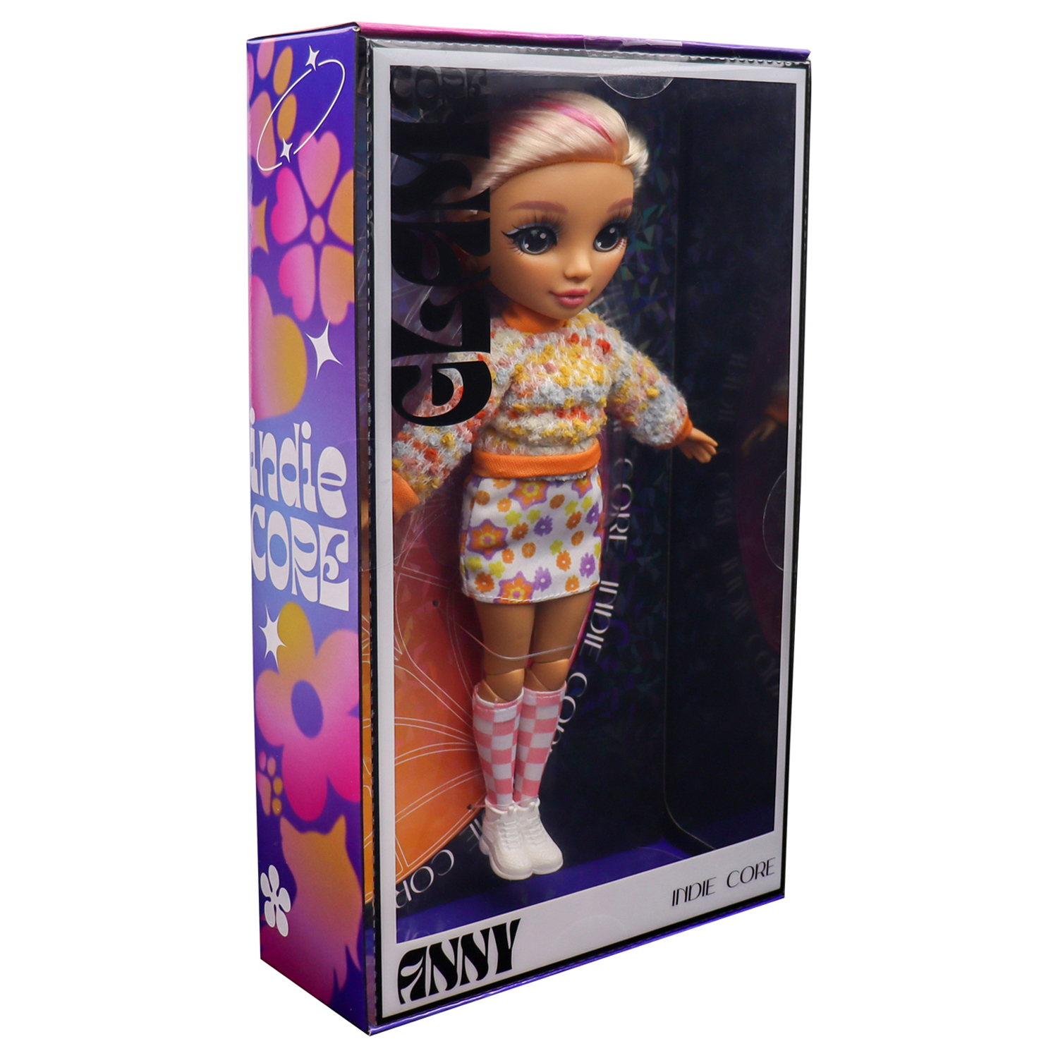 Кукла модельная Funky Toys Энни Indie Core в роз костюме GC2512 - фото 7