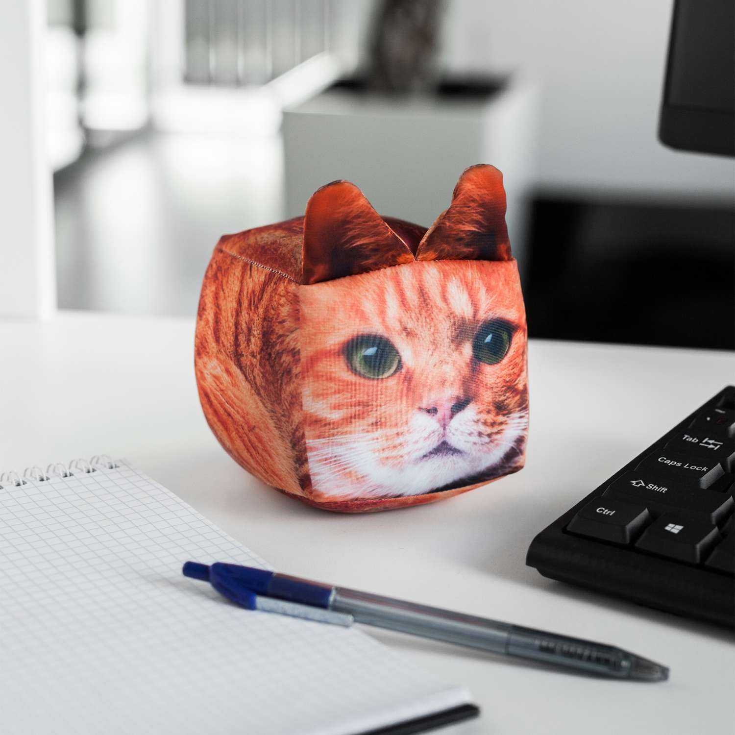Игрушка мягкая Laffi котик Кубо 8 см - фото 3