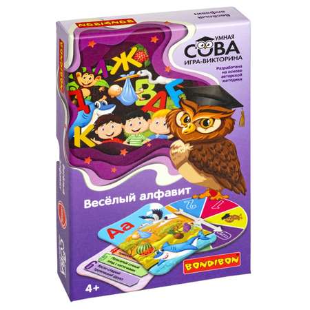 Настольная игра Bondibon викторина детская Алфавит