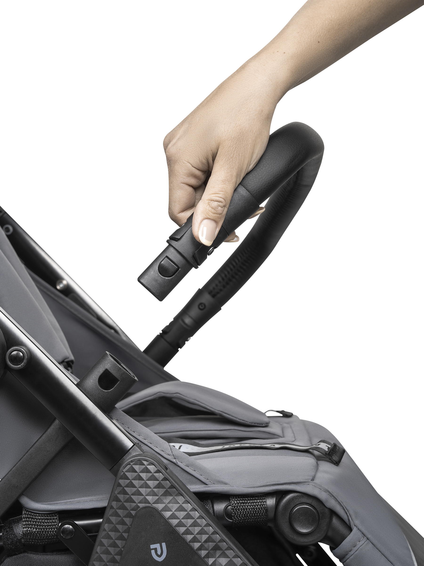 Коляска прогулочная JOVOLA Magma Plus темно-серый - фото 34