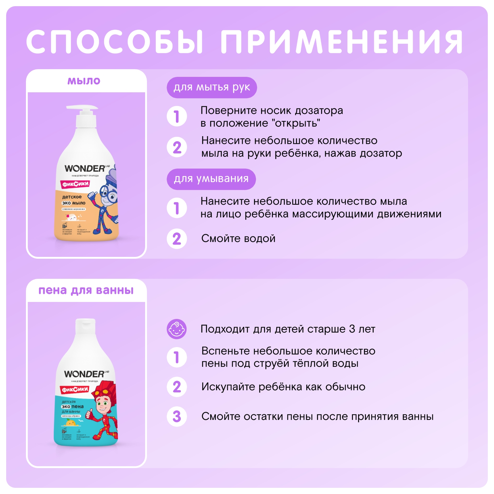 Набор средств WONDER Lab 4 шт. - фото 8