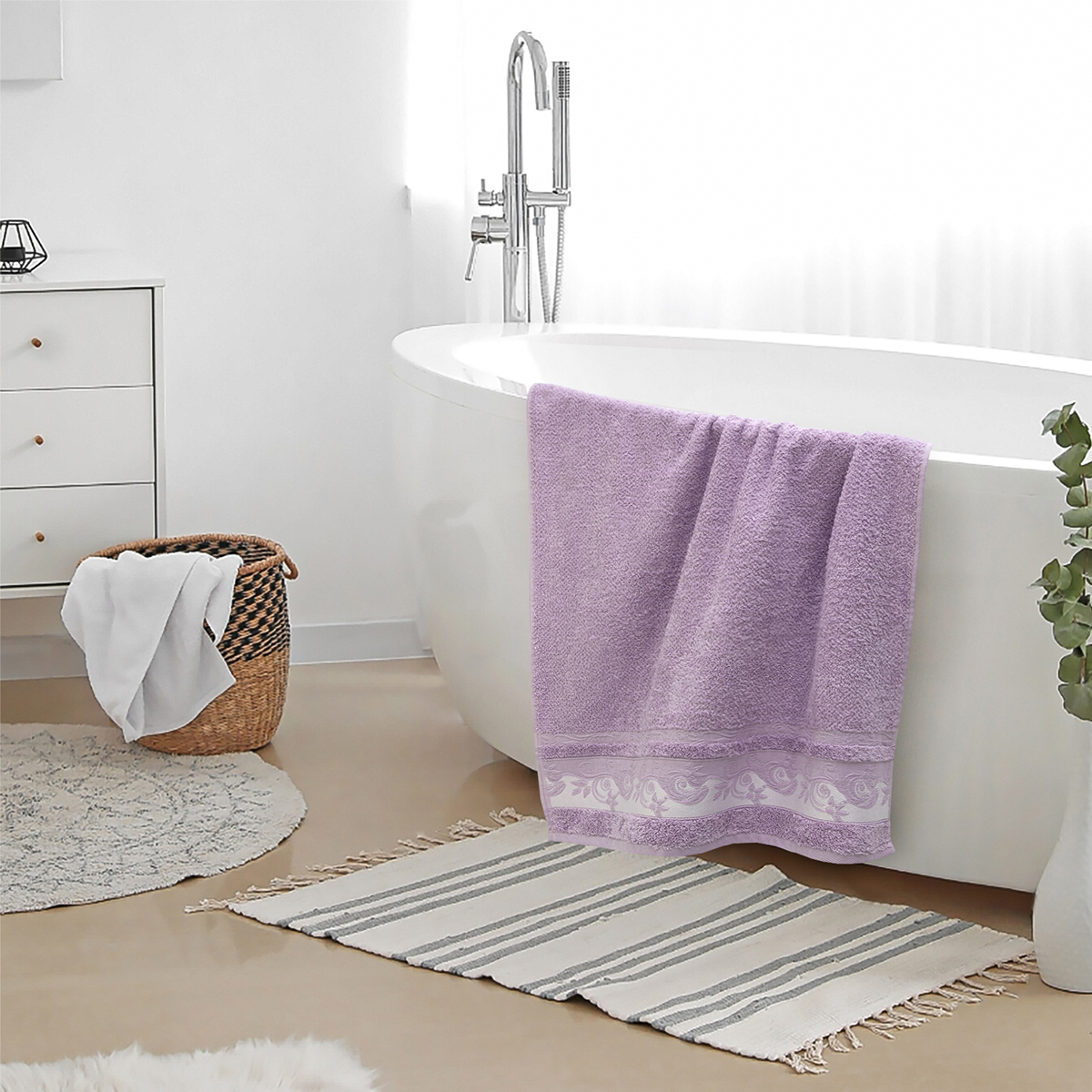 Полотенце BRAVO Клэр 130 x 70 см 1 шт. - фото 4