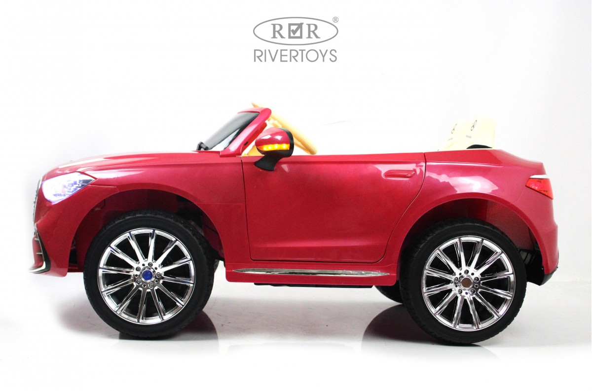 Электромобиль RIVERTOYS Mercedes М333БХ-PINK-GLANEC С пультом ДУ - фото 9