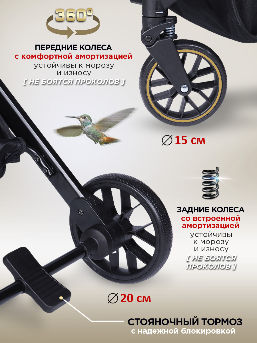 Коляска прогулочная BabyCare - фото 5