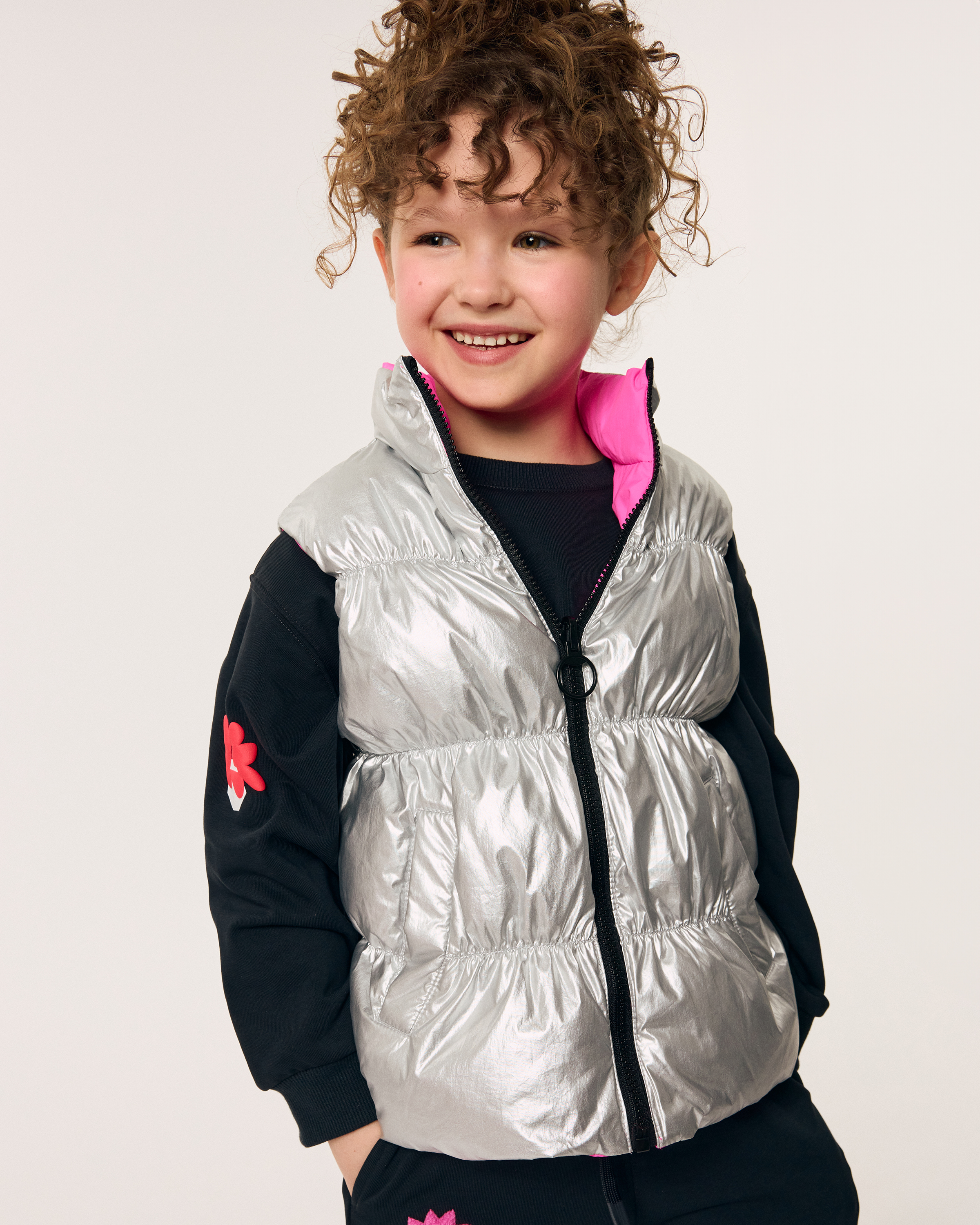 Жилет двусторонний Futurino Fashion SP26FF-1GO02kg-DJ - фото 1