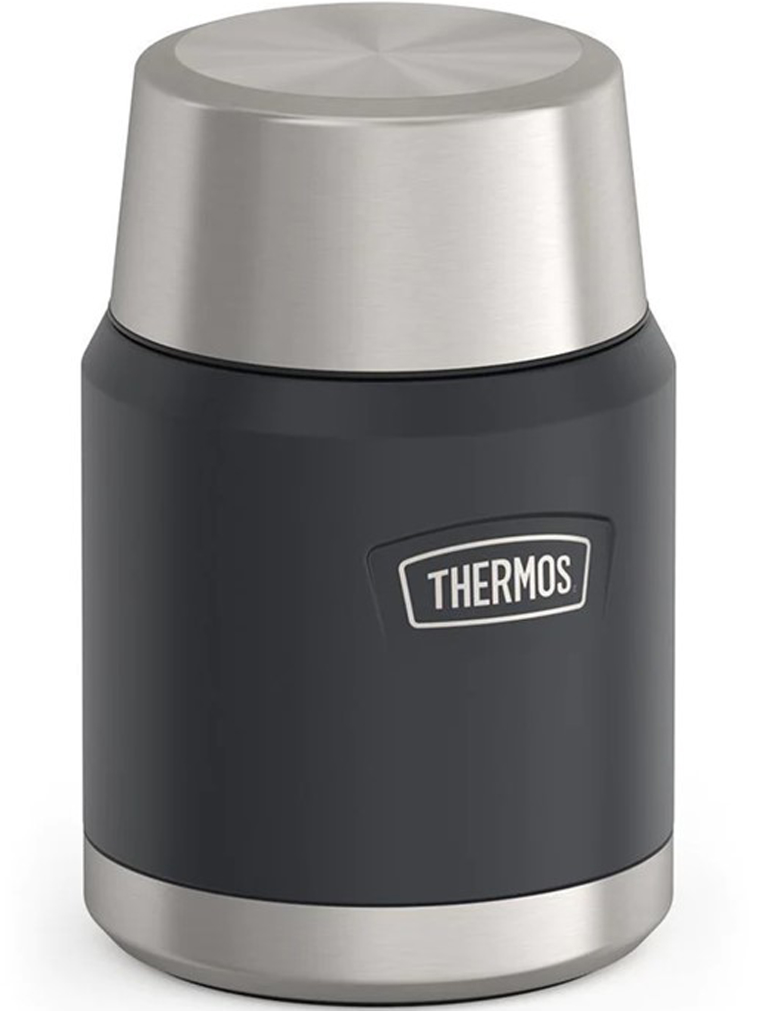 Термос для еды супа 470 мл с ложкой THERMOS ICON-300 гранитный – нержавеющая сталь герметичный тепло/холод 10/24 часа - фото 8