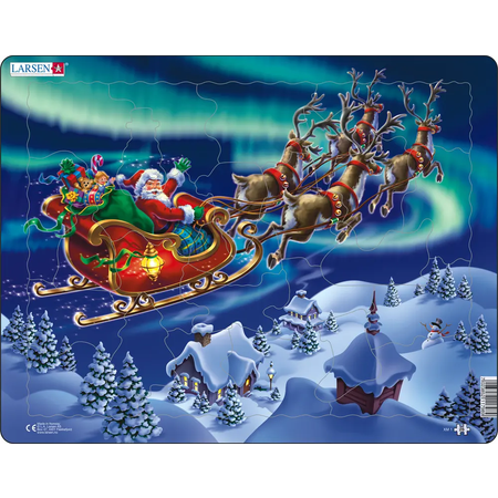Пазл Larsen Санта-Клаус 26 элементов классический